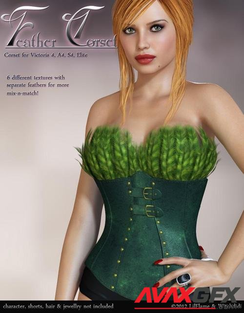 Feather Corset