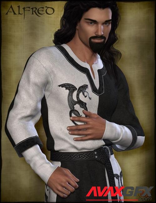 FW Alfred and his Finery for Genesis 2 Male(s)