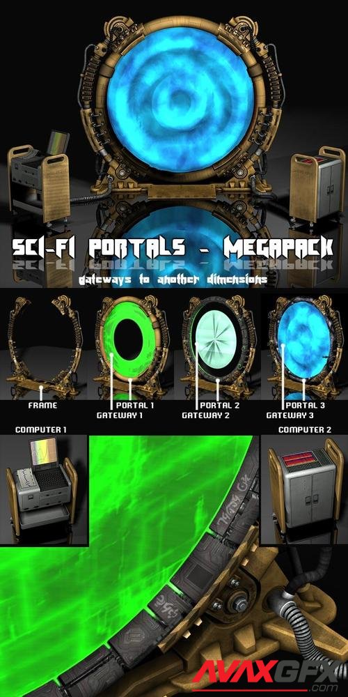 Sci-Fi Portals MEGAPACK