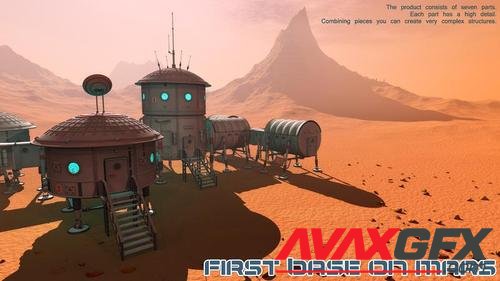 First base on Mars