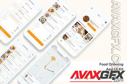 Food Ordering App UI Kit YGMT2PR