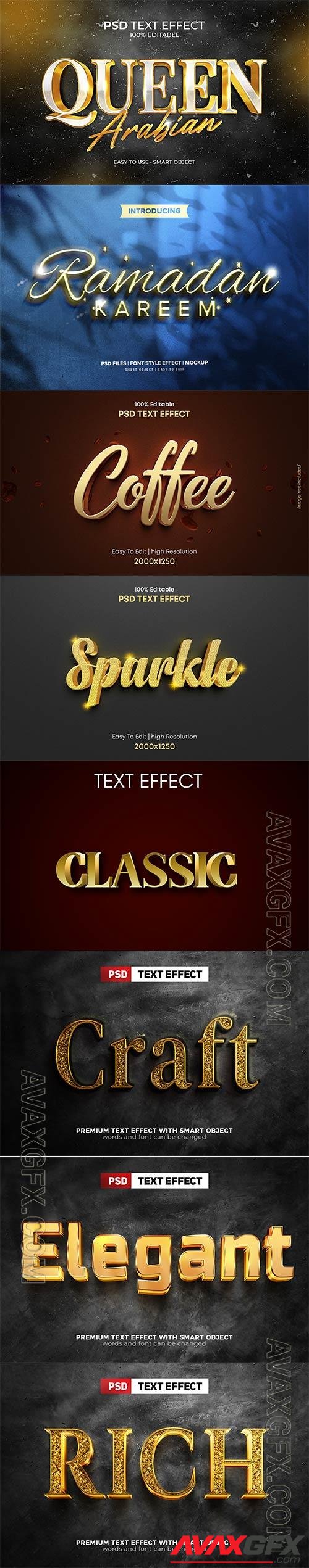 Psd text effect set vol 245