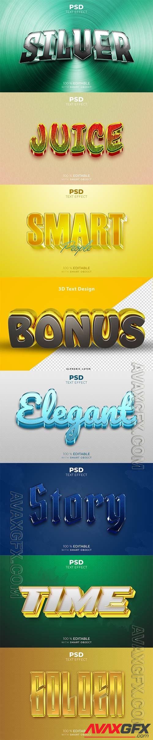 Psd text effect set vol 236