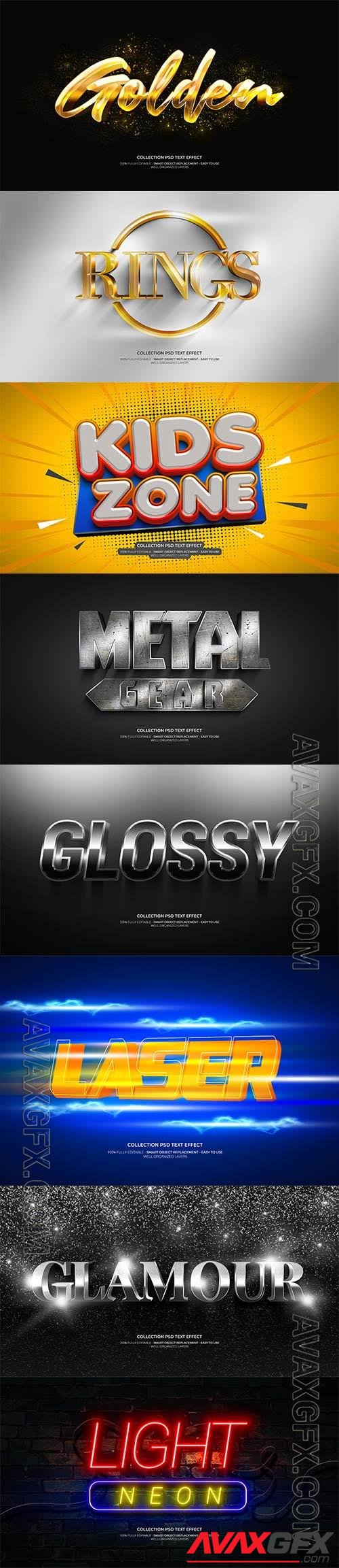 Psd text effect set vol 238