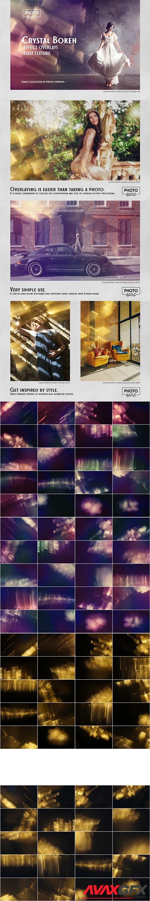 CreativeMarket - Crystal Bokeh Effect Overlays 7006526