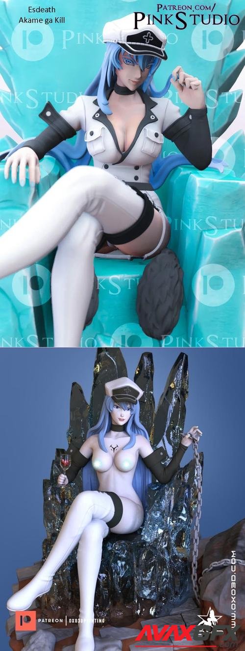 ﻿Esdeath and NSFW – 3D Printable STL