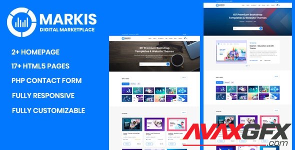 ThemeForest - Markis v1.0 - Digital Marketplace Template - 25058803