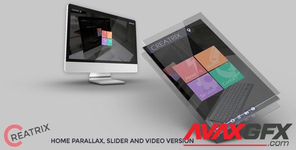 ThemeForest - Creatrix v1.0 - Flat Responsive Template - 5315308