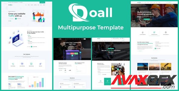 ThemeForest - Doall v1.2 - Responsive Multi Purpose Template - 24846066