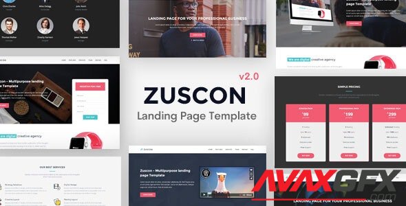 ThemeForest - Zuscon v2.0.0 - Bootstrap 5 Landing Page Template - 21190150