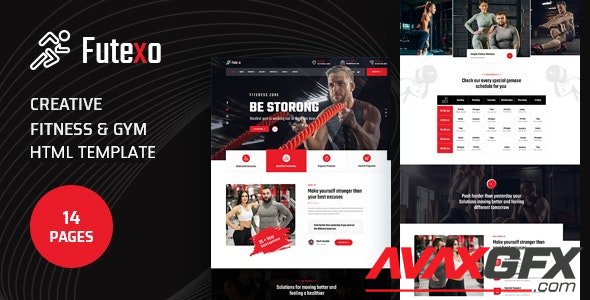 ThemeForest - Futexo v1.0 - Fitness Gym HTML Template - 35489752