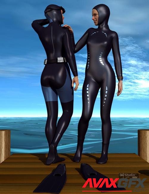 Freediver and Accessories for Genesis 2 Female(s)