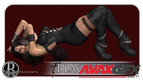 Black Rose Gothic Clothing for V4