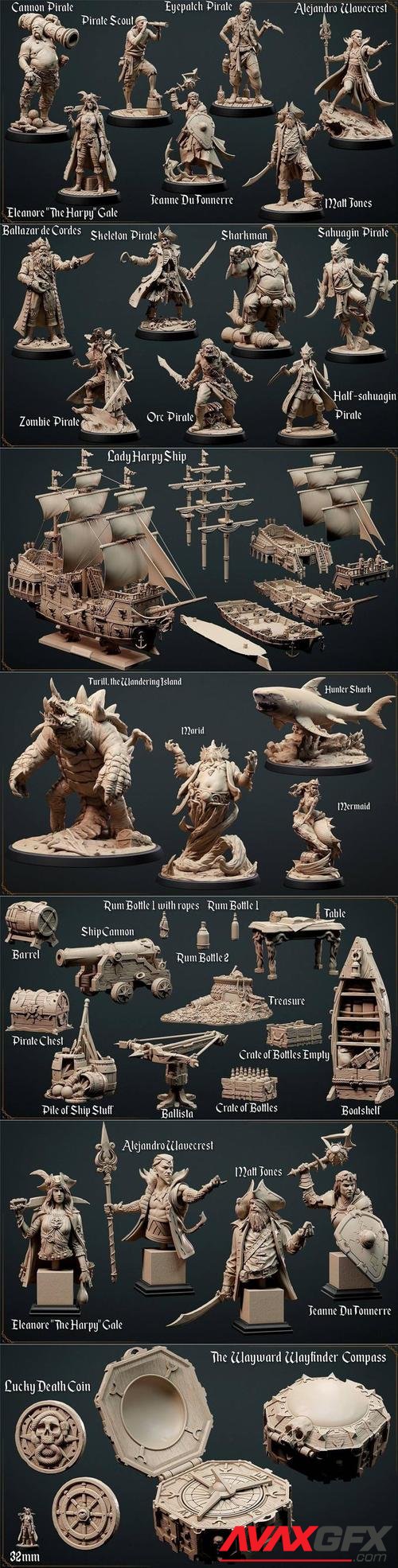 ﻿Loot Studios - Ship Ahoy! March 2022 – 3D Printable STL