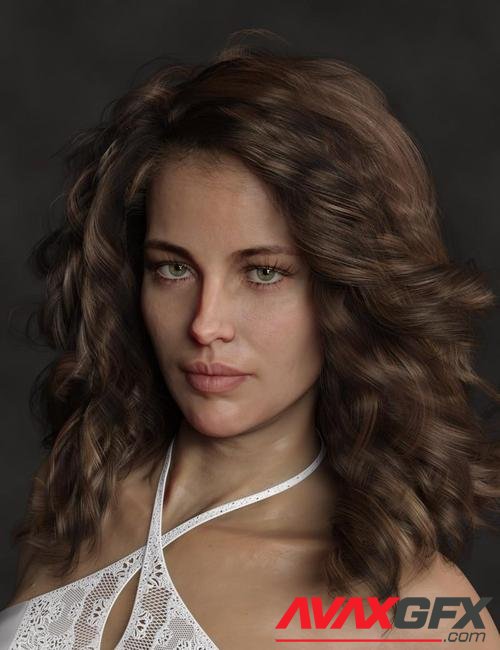 dforce Soft Curls for Genesis 8 and Genesis 3 Female(s)