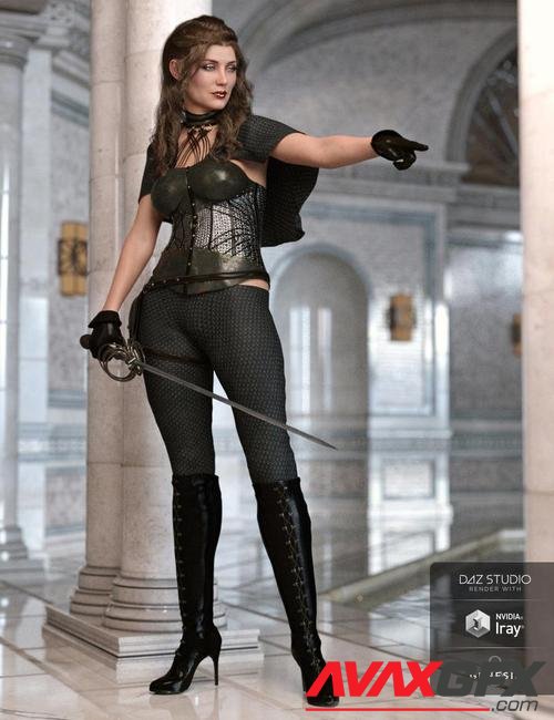 Blackdawn Outfit for Genesis 8 Female(s)
