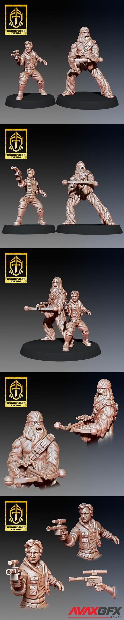 ﻿Pack Smuggler Bodyguard – 3D Printable STL