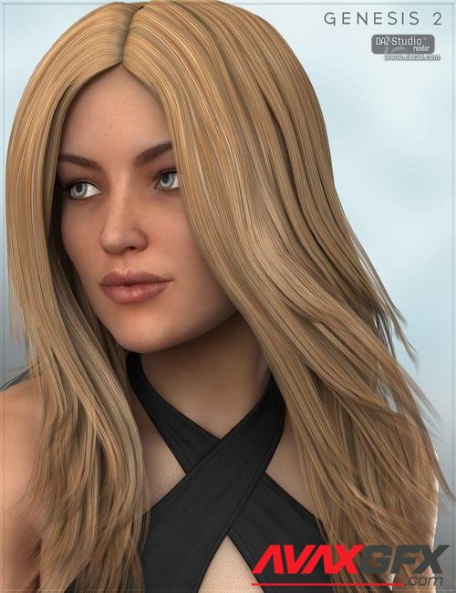 Cici Hair for Genesis 2 Female(s)