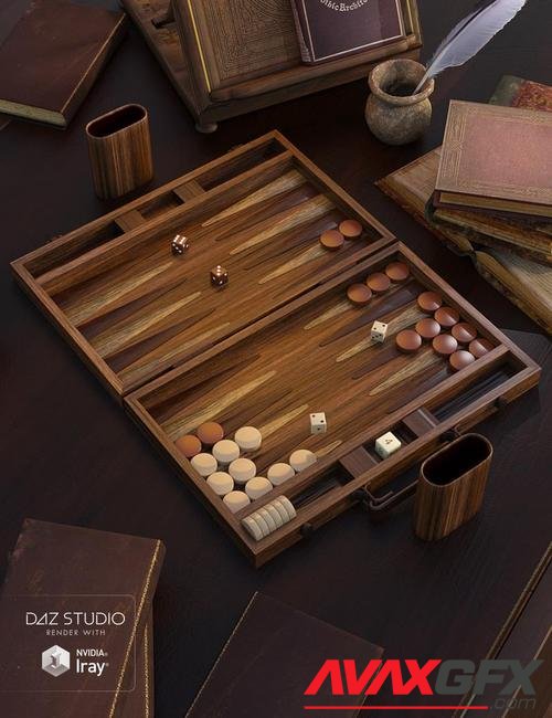 Ready to Play - Backgammon Set