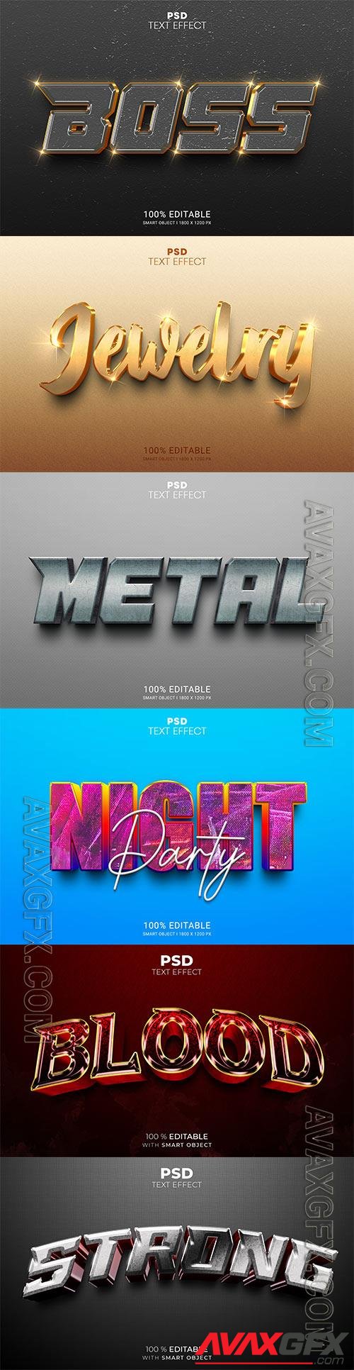 Psd text effect set vol 259