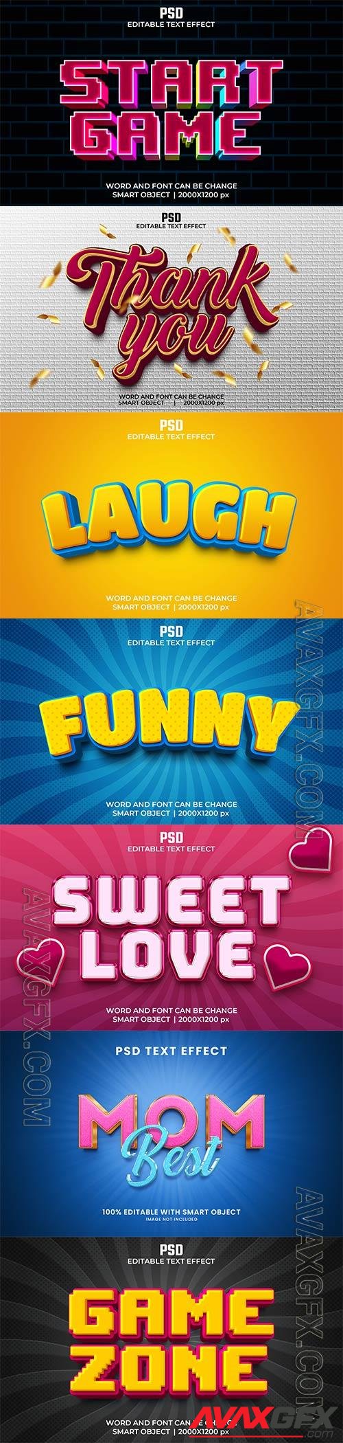 Psd text effect set vol 246