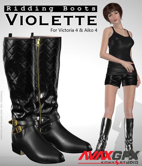 Riding Boots Violette