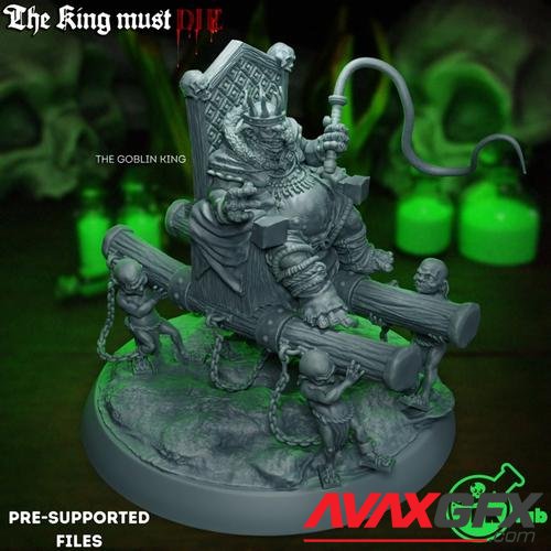﻿Goblin King – 3D Printable STL