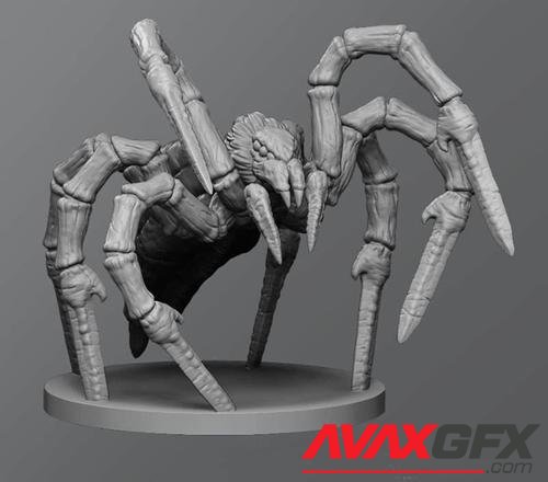 ﻿Sword spider – 3D Printable STL