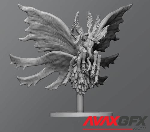 ﻿Toxic Butterfly – 3D Printable STL