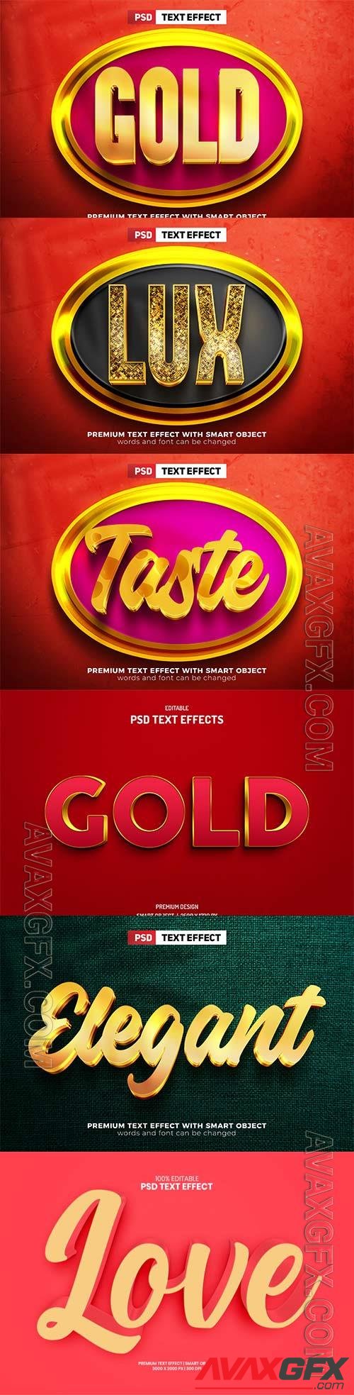 Psd text effect set vol 275
