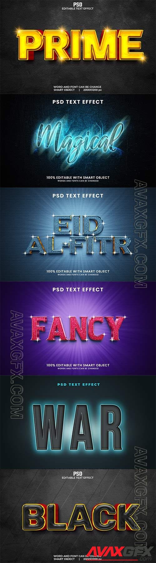 Psd text effect set vol 263