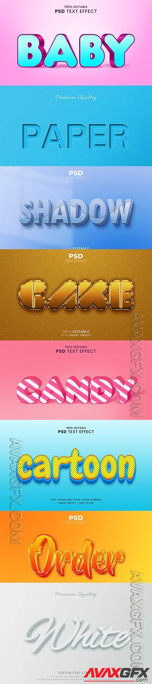Psd text effect set vol 288