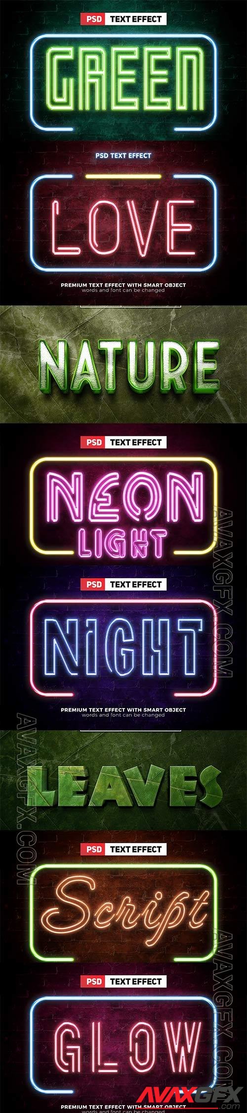 Psd text effect set vol 283