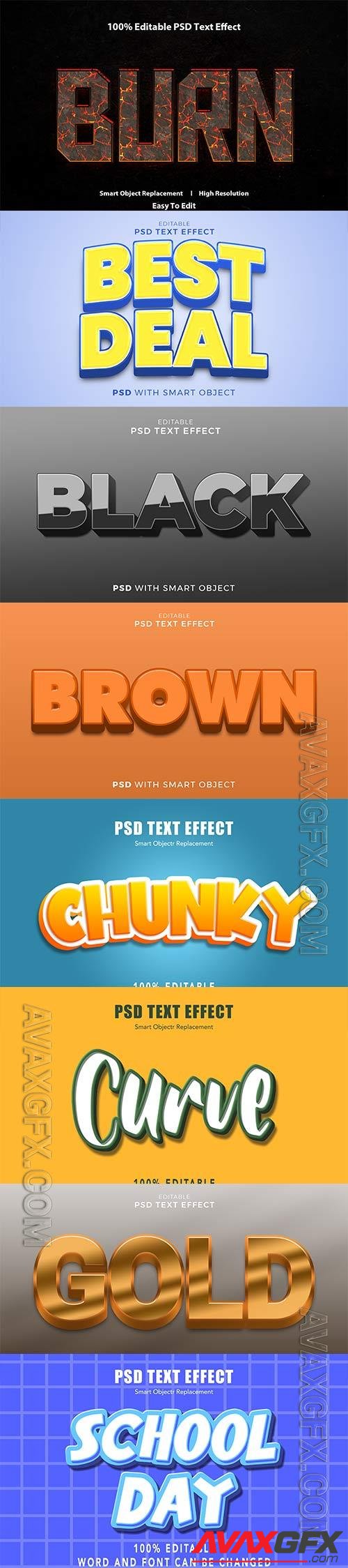 Psd text effect set vol 281