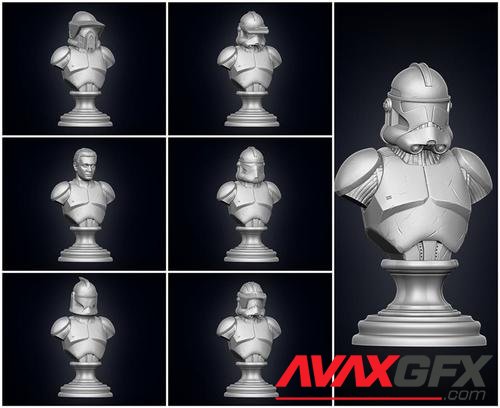 ﻿Clone Troopers – 3D Printable STL