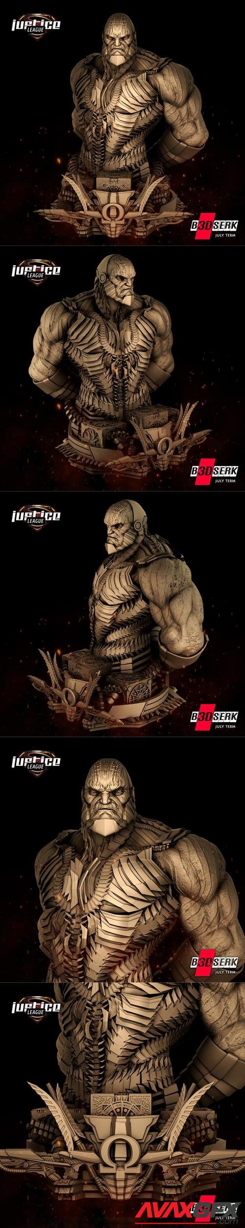 ﻿B3DSERK - Darkseid Bust – 3D Printable STL