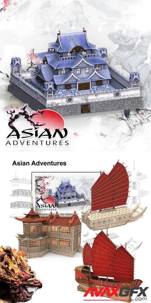 ﻿Lovecraft - Asian Adventures Kickstarter – 3D Printable STL