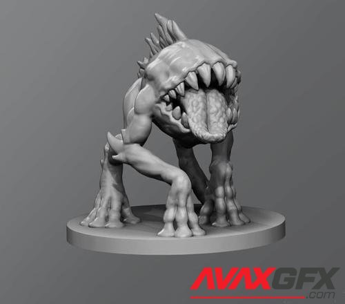 ﻿Black Imp – 3D Printable STL