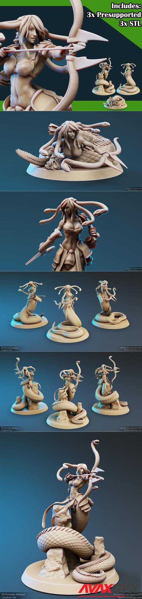 ﻿Medusa Elites Bundle Longbow – 3D Printable STL