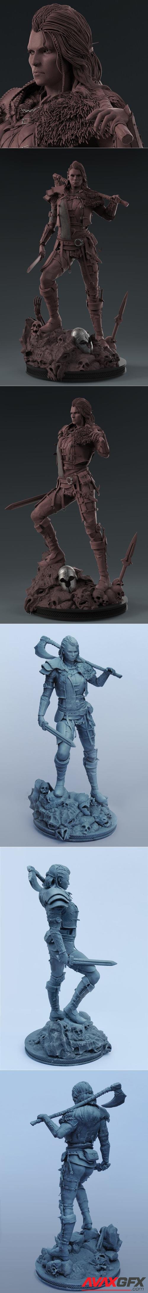 ﻿Sidhe, Slayer – 3D Printable STL