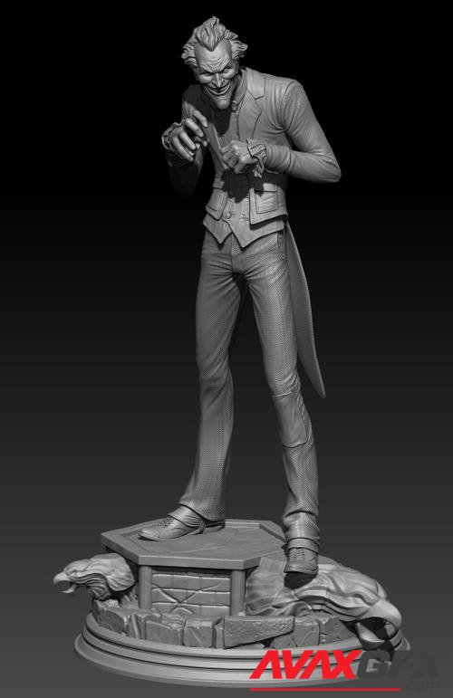 ﻿JOKER Arkham – 3D Printable STL