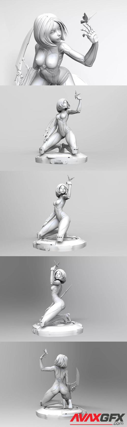 ﻿Alita Battle Angel – 3D Printable STL