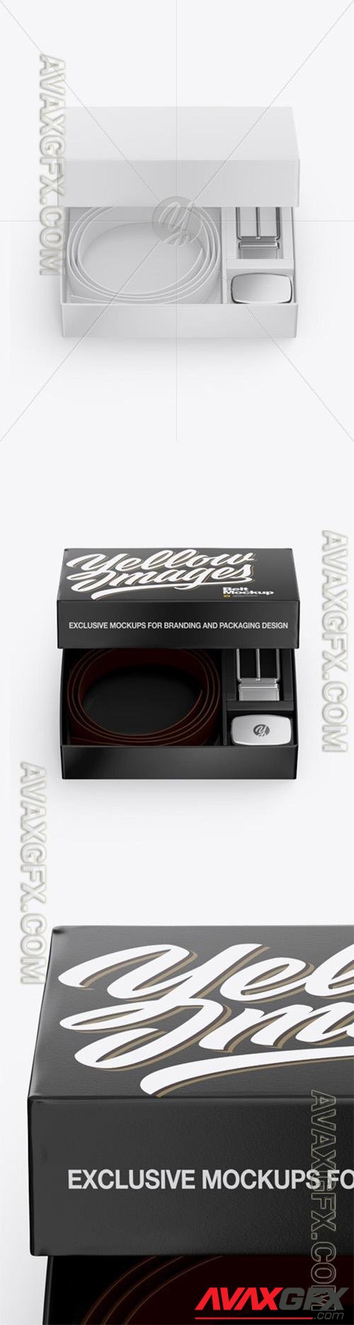 Glossy Belt Box Mockup 46071 TIF