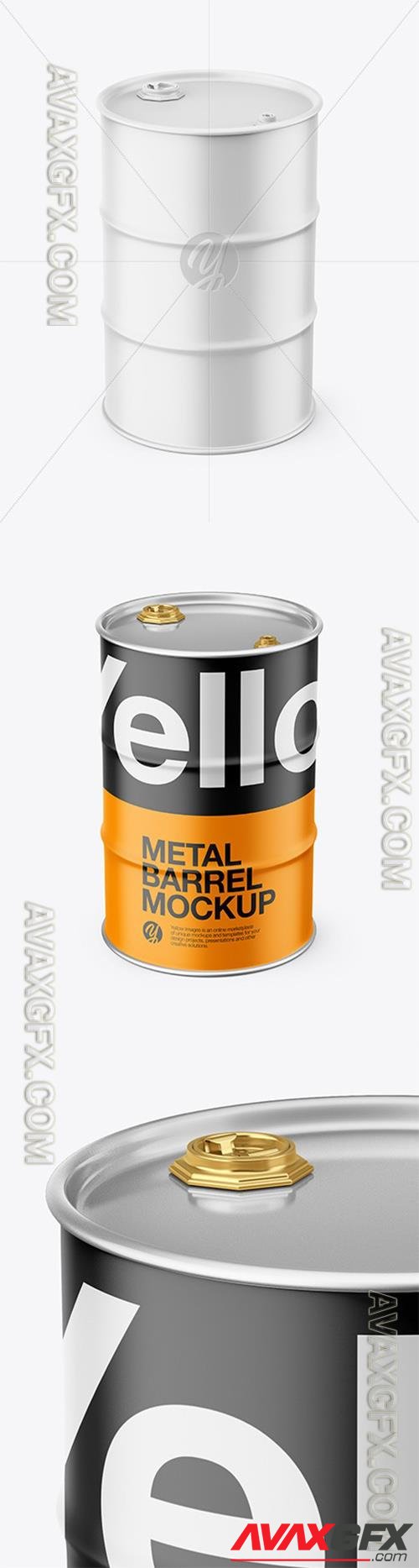 Matte Metal Barrel Mockup 46826 TIF