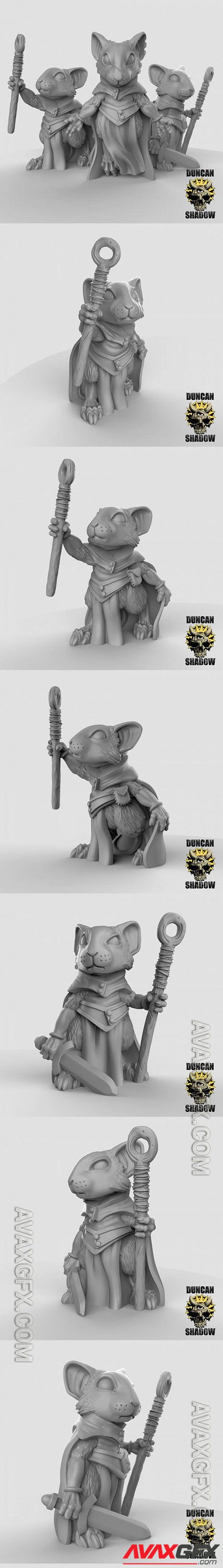 3D Printable STL Models Mousle Sorcerers