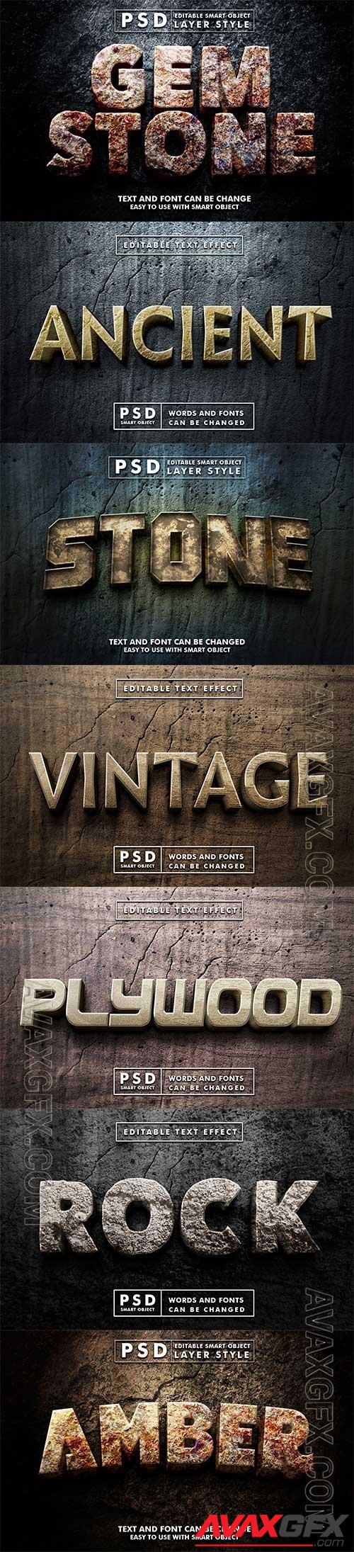 Psd text effect set vol 333