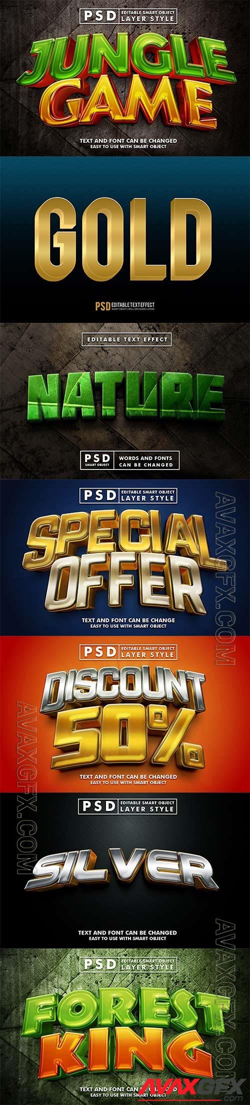 Psd text effect set vol 332