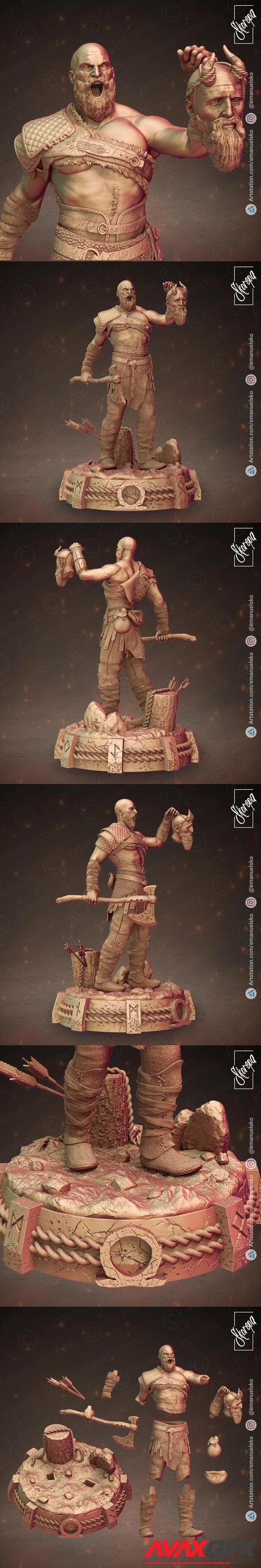 ﻿Kratos – 3D Printable STL