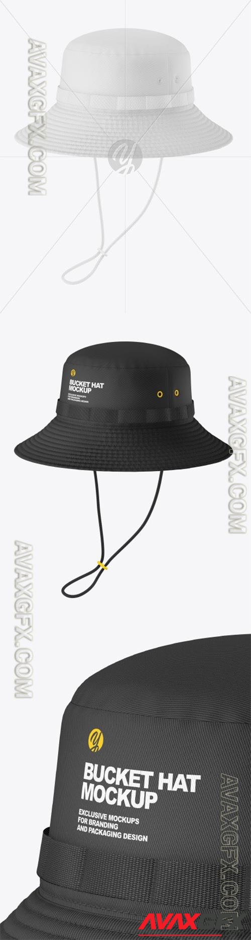 Bucket Hat with Wide Brim Mockup 83502