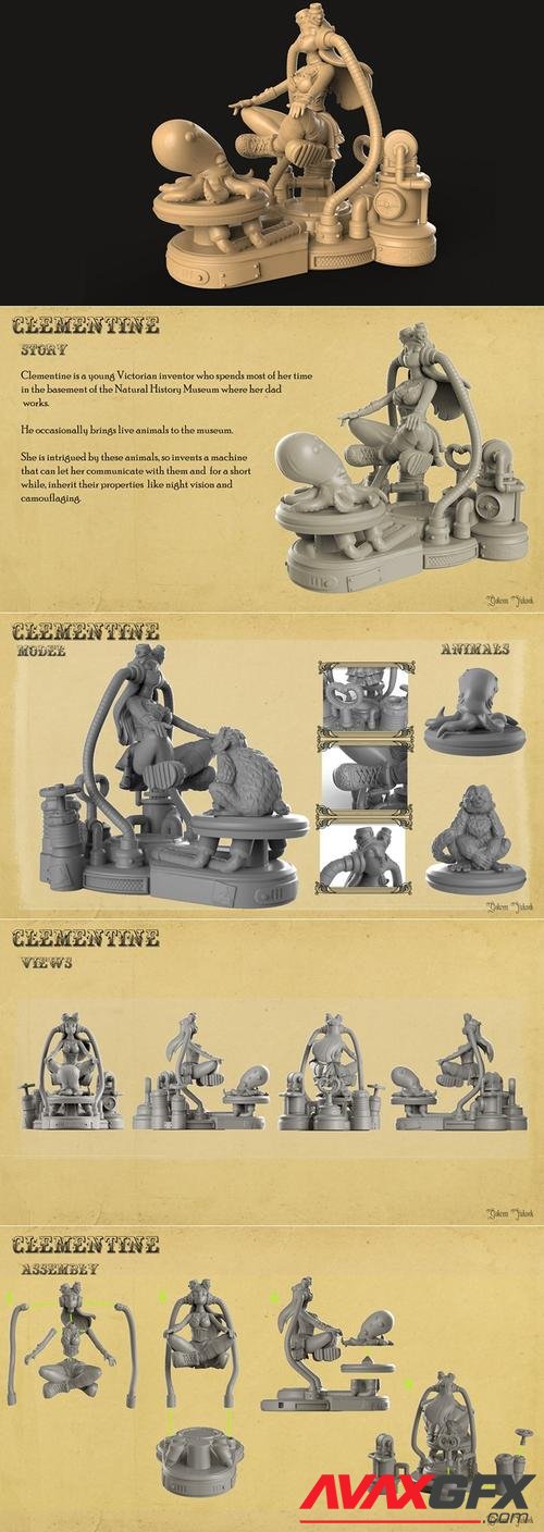 Clementine – 3D Printable STL